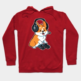 Corgi Gamer Hoodie